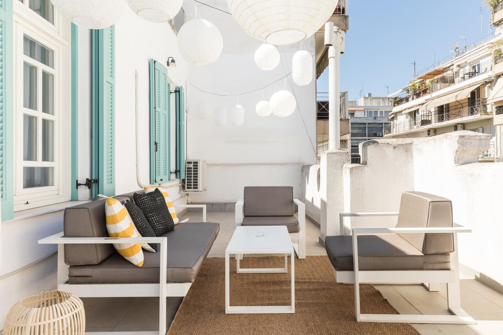 Zoe By Halu! Lovely Penthouse In The Center سالونيك المظهر الخارجي الصورة